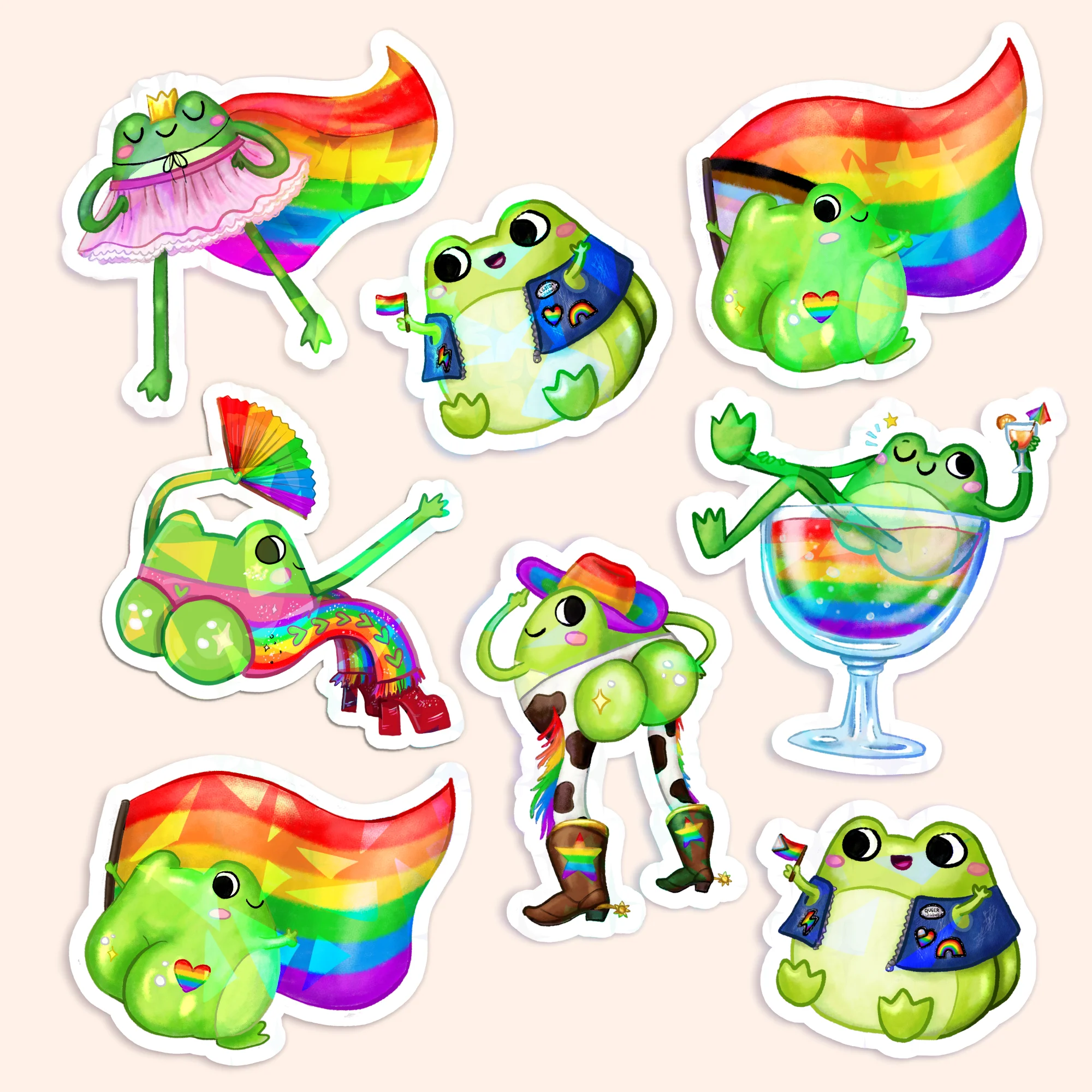 Pride Vinyl Stickers