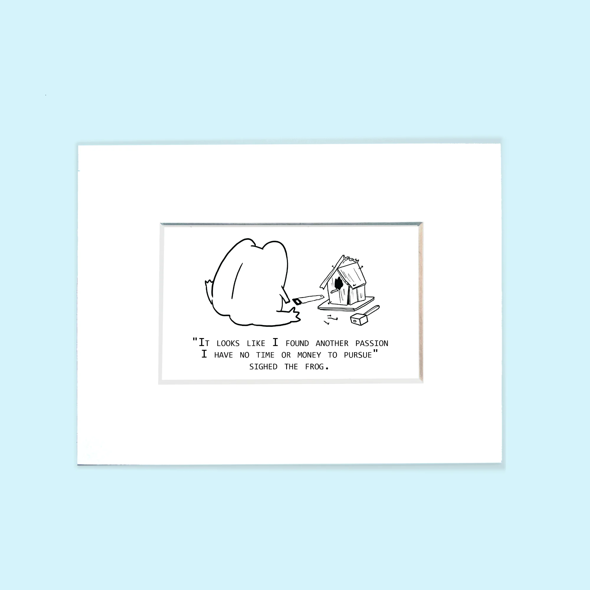 “The Passion” Existential Frogs Microprint